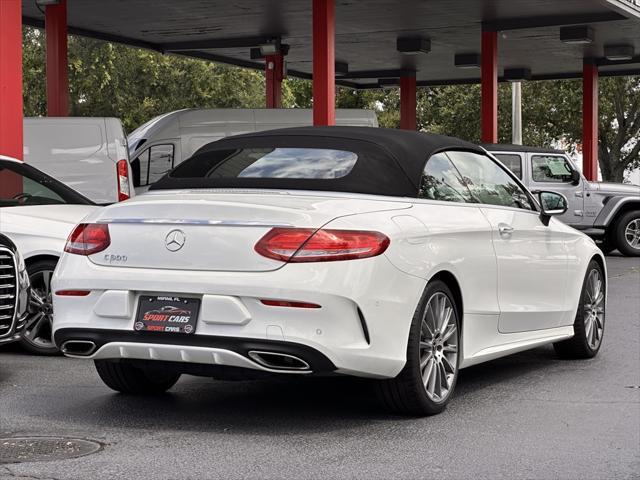 used 2018 Mercedes-Benz C-Class car, priced at $27,995