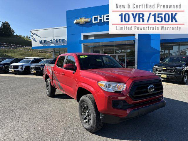 used 2021 Toyota Tacoma car, priced at $35,499