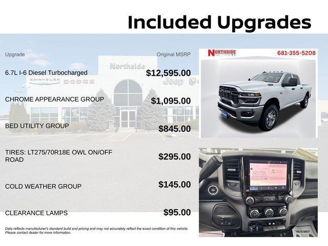 new 2025 Ram 2500 car, priced at $65,931