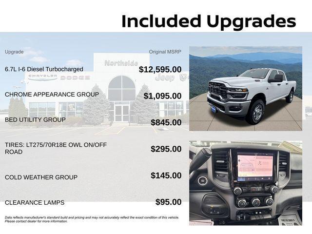new 2025 Ram 2500 car, priced at $65,931