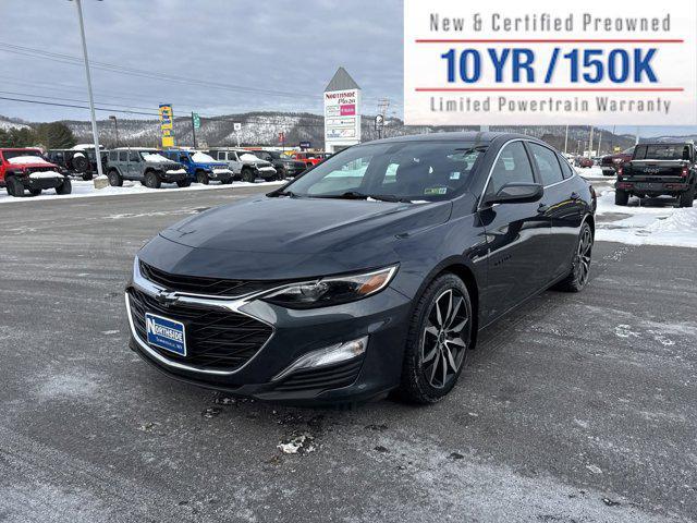 used 2021 Chevrolet Malibu car, priced at $16,699