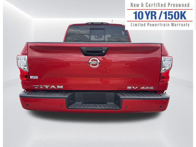 used 2021 Nissan Titan car, priced at $30,995