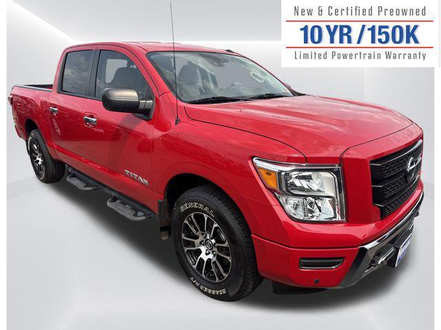 used 2021 Nissan Titan car, priced at $30,995