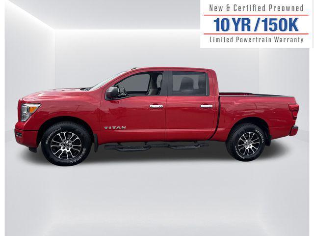 used 2021 Nissan Titan car, priced at $30,995
