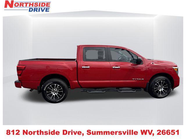 used 2021 Nissan Titan car, priced at $30,495