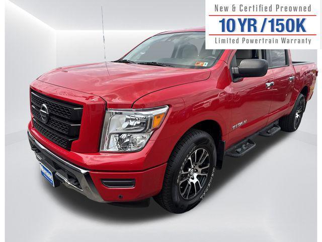used 2021 Nissan Titan car, priced at $30,995