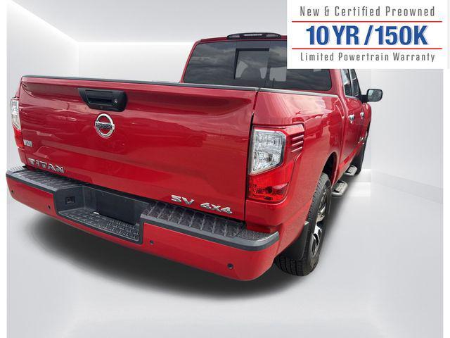 used 2021 Nissan Titan car, priced at $30,995