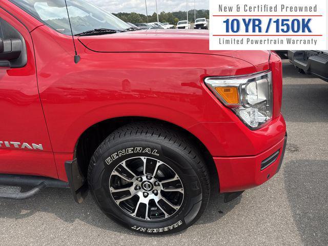 used 2021 Nissan Titan car, priced at $30,995