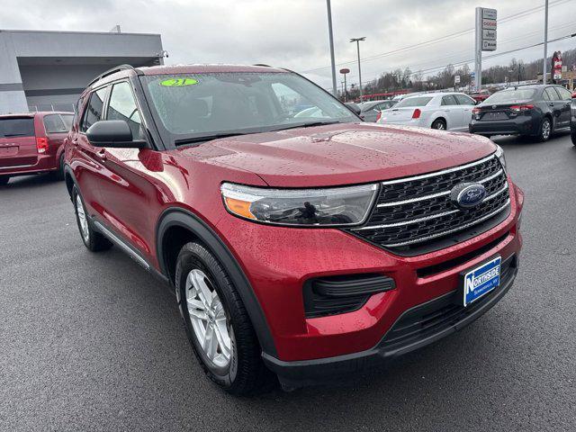 used 2021 Ford Explorer car, priced at $28,495