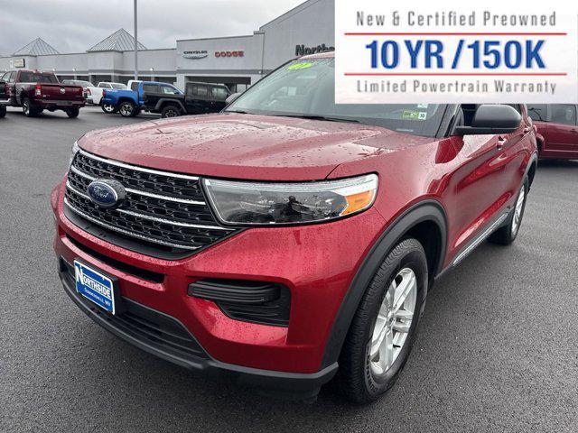 used 2021 Ford Explorer car, priced at $28,495