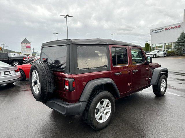 used 2021 Jeep Wrangler Unlimited car, priced at $29,493