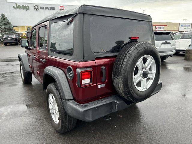 used 2021 Jeep Wrangler Unlimited car, priced at $29,493