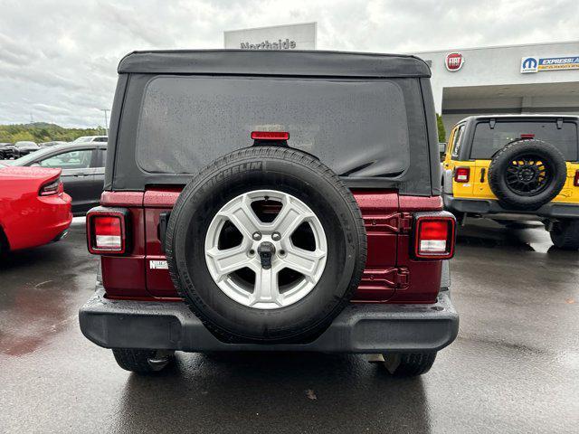 used 2021 Jeep Wrangler Unlimited car, priced at $29,493