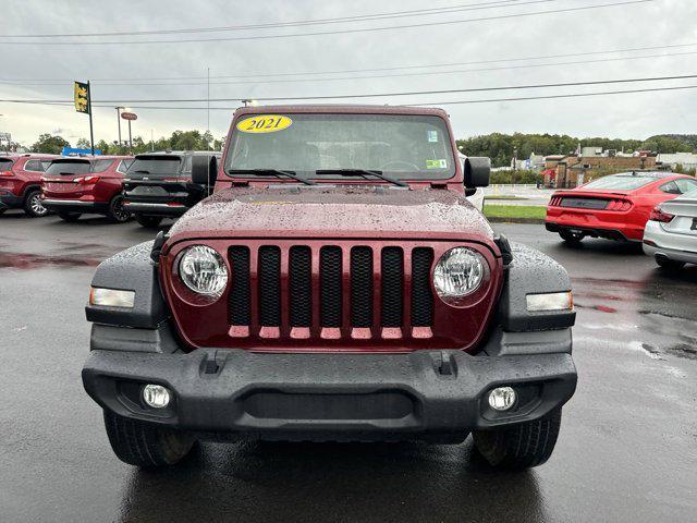 used 2021 Jeep Wrangler Unlimited car, priced at $29,493