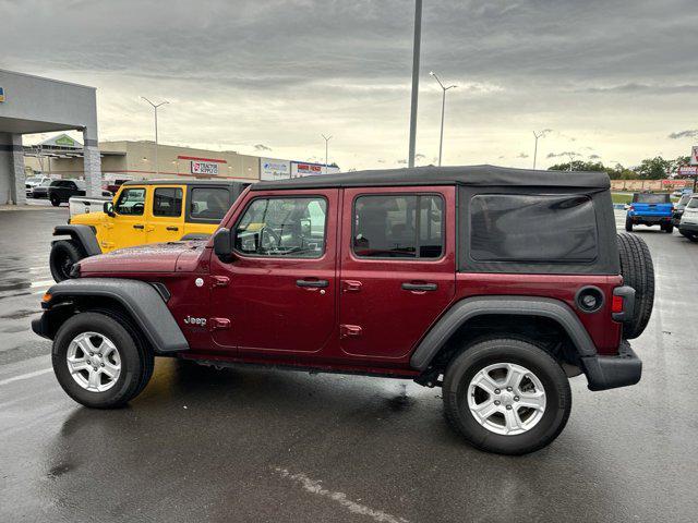 used 2021 Jeep Wrangler Unlimited car, priced at $29,493