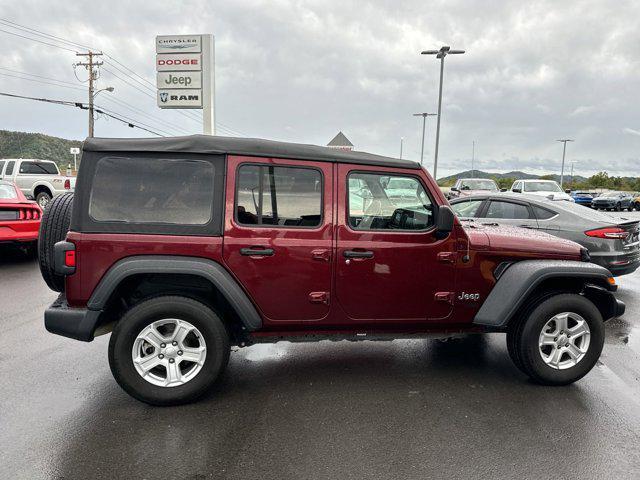 used 2021 Jeep Wrangler Unlimited car, priced at $29,493