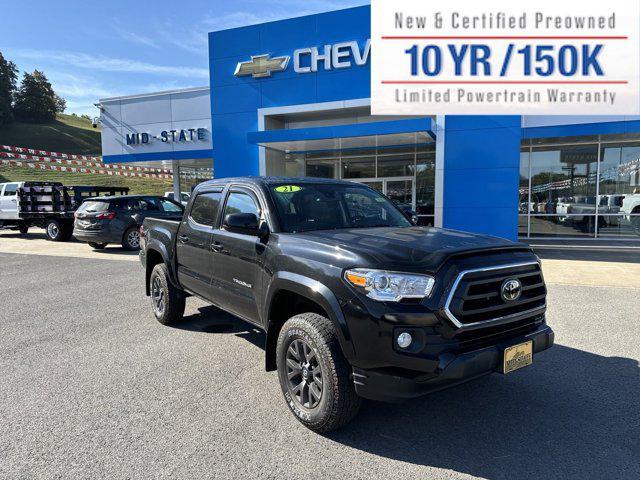 used 2021 Toyota Tacoma car, priced at $34,498