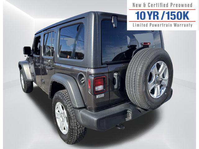 used 2021 Jeep Wrangler Unlimited car, priced at $28,295