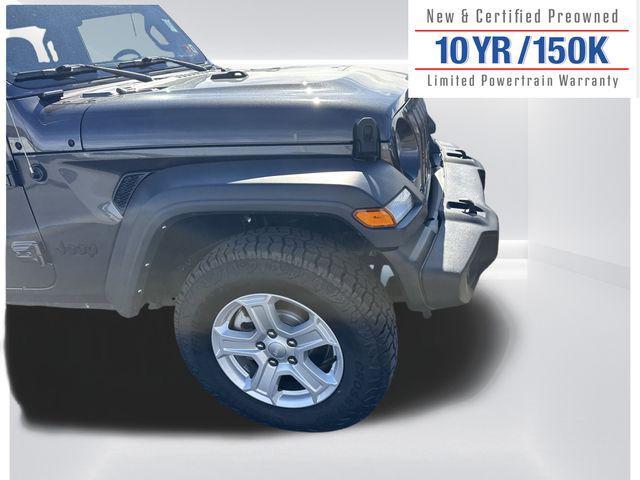 used 2021 Jeep Wrangler Unlimited car, priced at $28,295