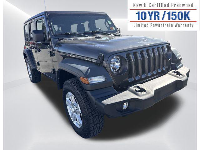 used 2021 Jeep Wrangler Unlimited car, priced at $28,295