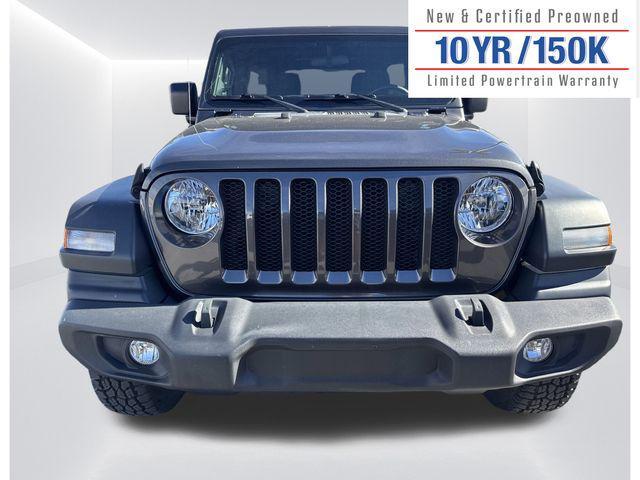 used 2021 Jeep Wrangler Unlimited car, priced at $28,295