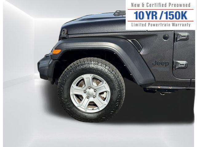 used 2021 Jeep Wrangler Unlimited car, priced at $28,295