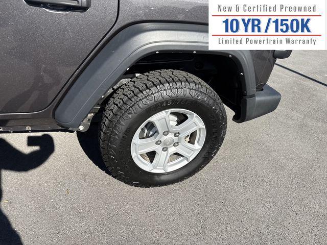 used 2021 Jeep Wrangler Unlimited car, priced at $28,295