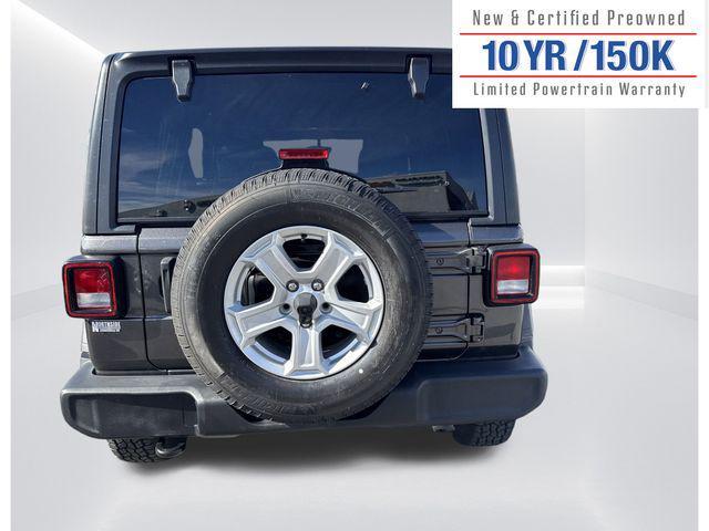 used 2021 Jeep Wrangler Unlimited car, priced at $28,295
