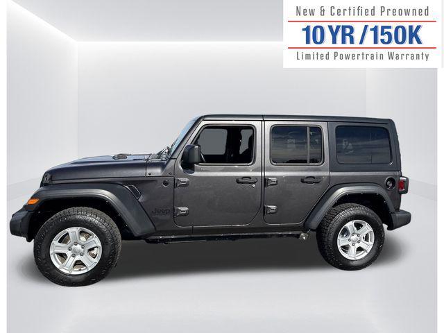 used 2021 Jeep Wrangler Unlimited car, priced at $28,295