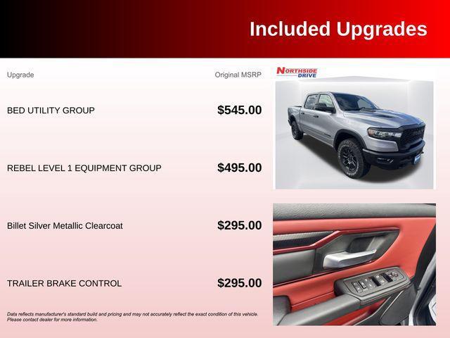 used 2025 Ram 1500 car, priced at $54,995