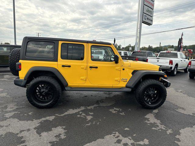 used 2020 Jeep Wrangler Unlimited car, priced at $29,965