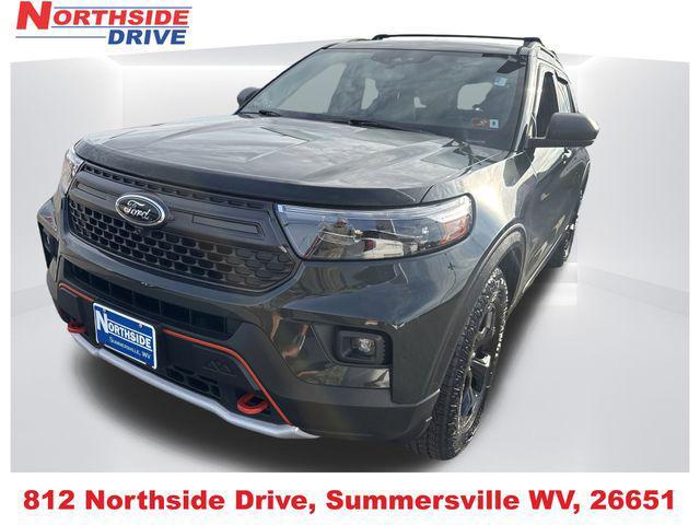 used 2021 Ford Explorer car, priced at $27,995