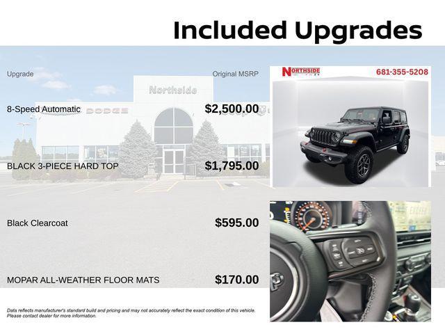 new 2025 Jeep Wrangler car, priced at $57,564