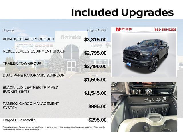 new 2026 Ram 1500 car, priced at $73,794