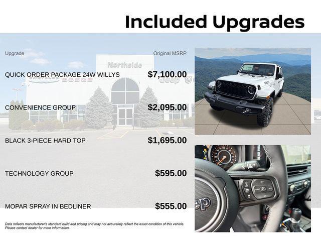 new 2025 Jeep Gladiator car, priced at $51,094