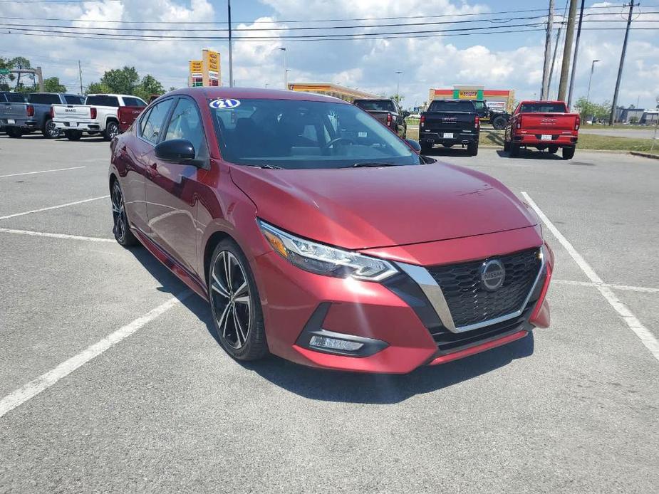 used 2021 Nissan Sentra car, priced at $17,499