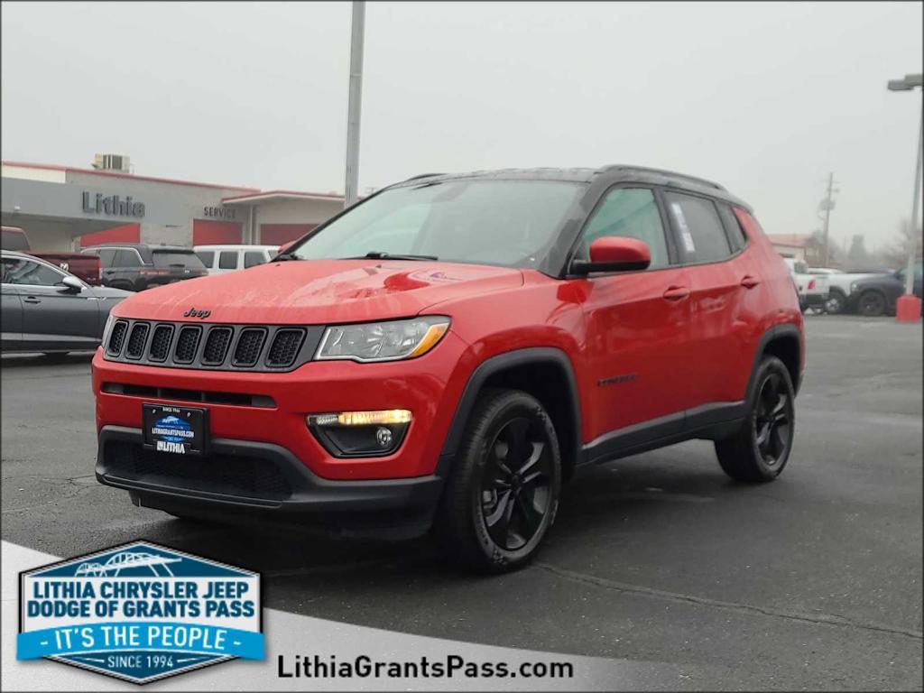 used 2021 Jeep Compass car, priced at $19,278