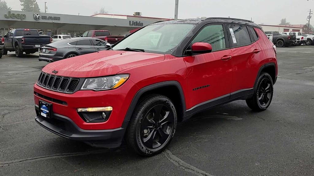 used 2021 Jeep Compass car, priced at $19,278