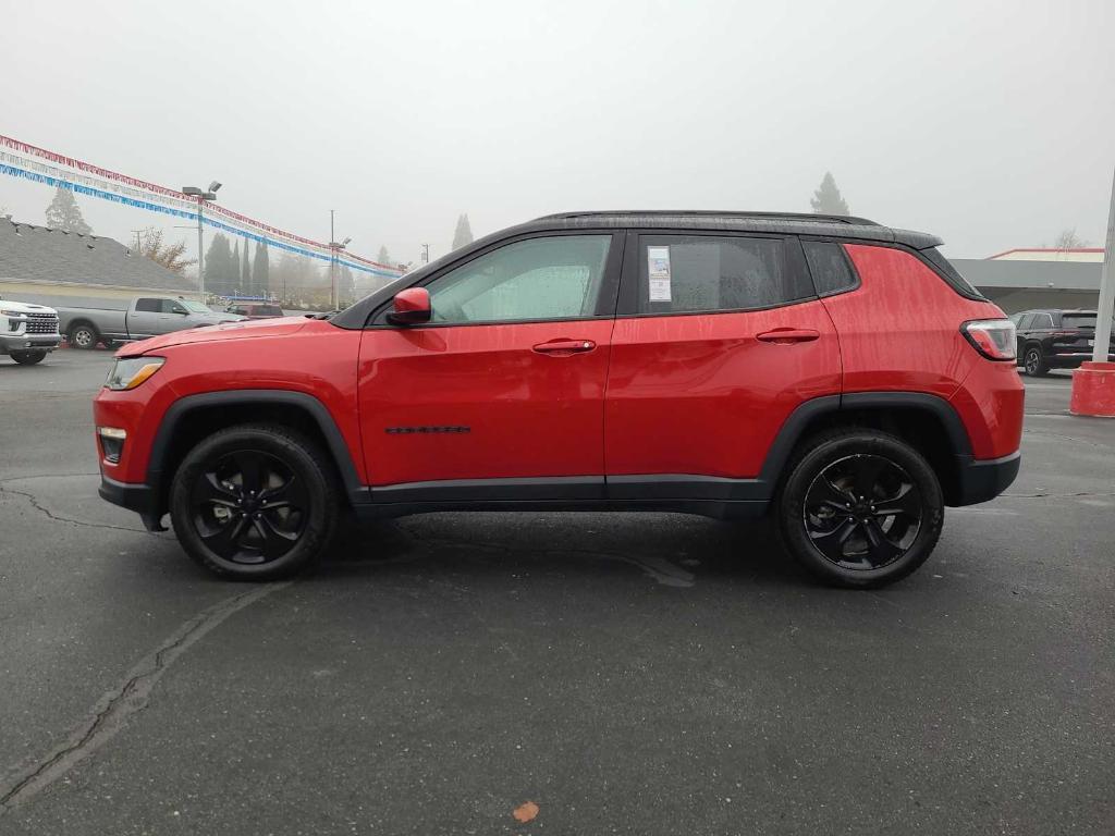 used 2021 Jeep Compass car, priced at $19,278