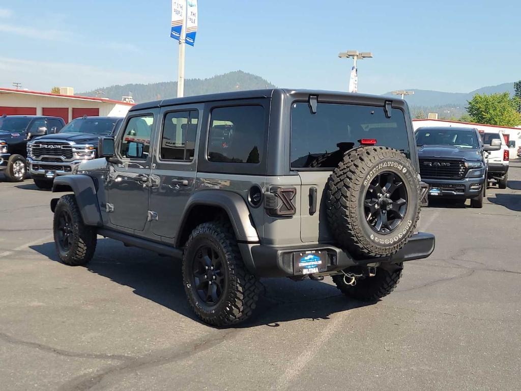 used 2021 Jeep Wrangler Unlimited car, priced at $29,978