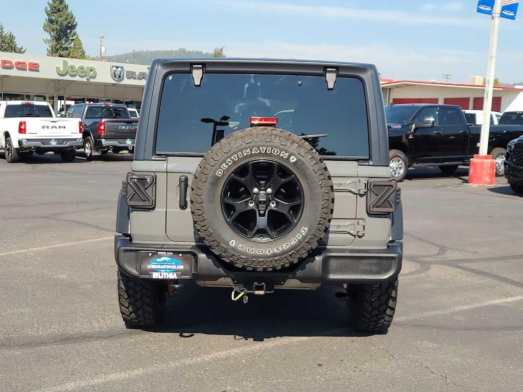 used 2021 Jeep Wrangler Unlimited car, priced at $29,978
