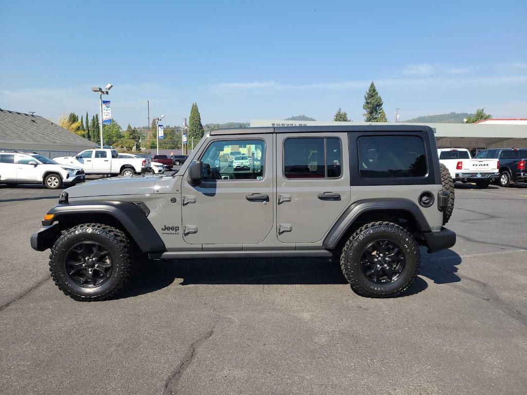 used 2021 Jeep Wrangler Unlimited car, priced at $29,978