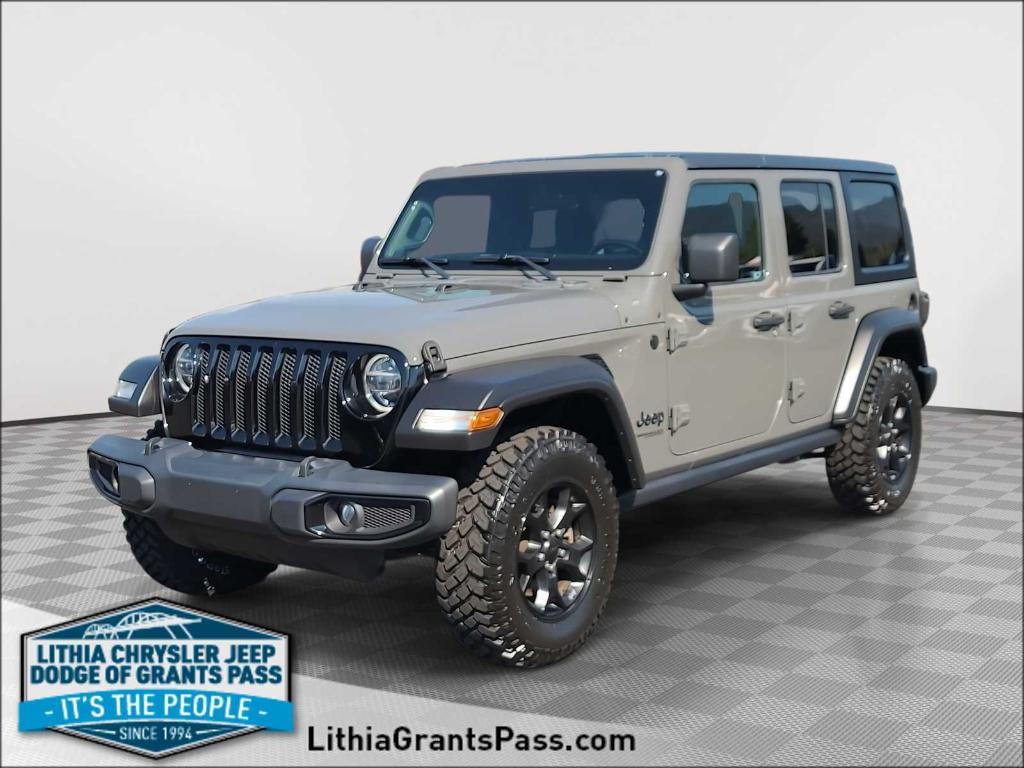 used 2021 Jeep Wrangler Unlimited car, priced at $29,978