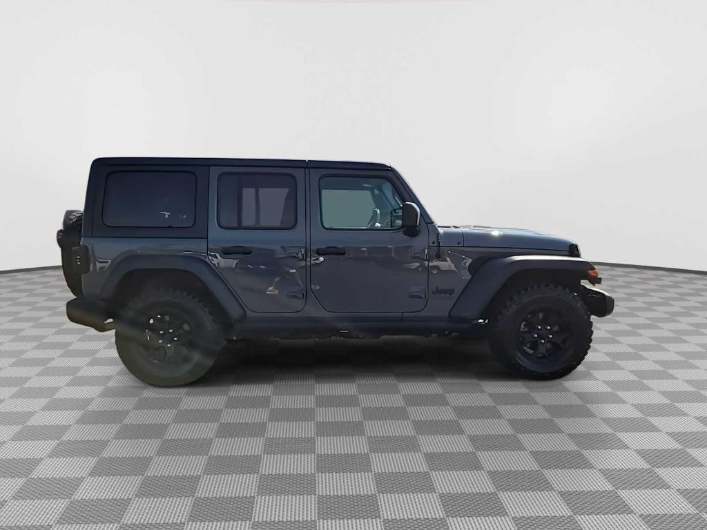 used 2021 Jeep Wrangler Unlimited car, priced at $29,978