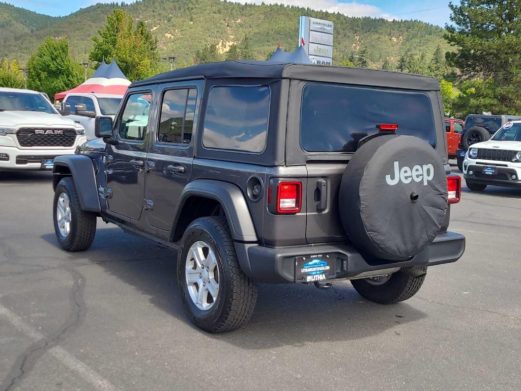 used 2021 Jeep Wrangler Unlimited car, priced at $28,939