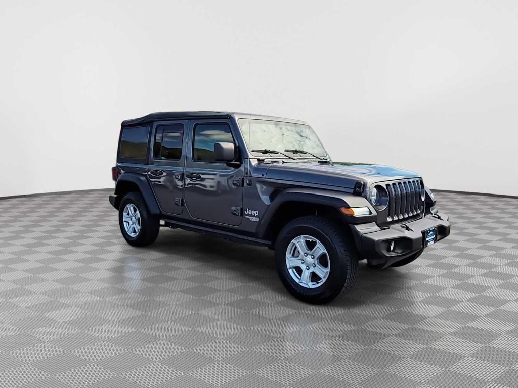 used 2021 Jeep Wrangler Unlimited car, priced at $28,939