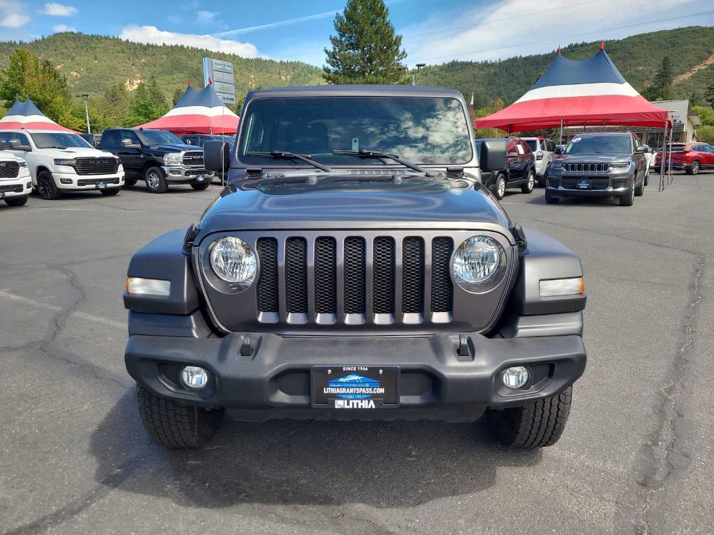 used 2021 Jeep Wrangler Unlimited car, priced at $28,939