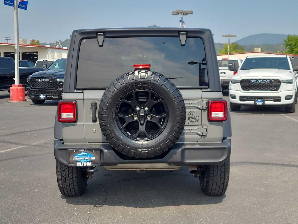 used 2022 Jeep Wrangler Unlimited car, priced at $31,875