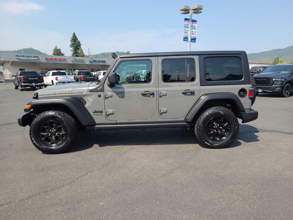 used 2022 Jeep Wrangler Unlimited car, priced at $31,875