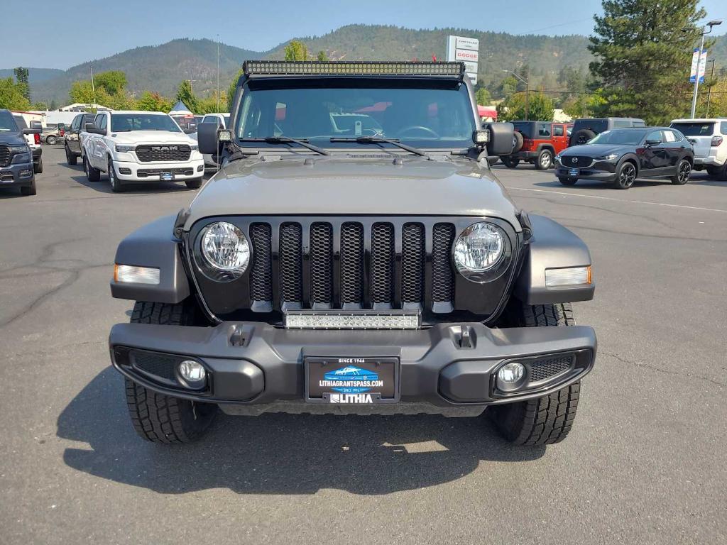 used 2022 Jeep Wrangler Unlimited car, priced at $31,875